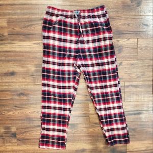 Lucky Brand Sleepwear Men's Plaid Loungewear Pajama Casual Pants Bottoms X-Large